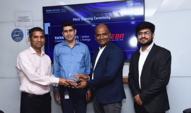 Zeon Charging Expands EV Infrastructure for Small Commercial Vehicles in Partnership with Tata Motors